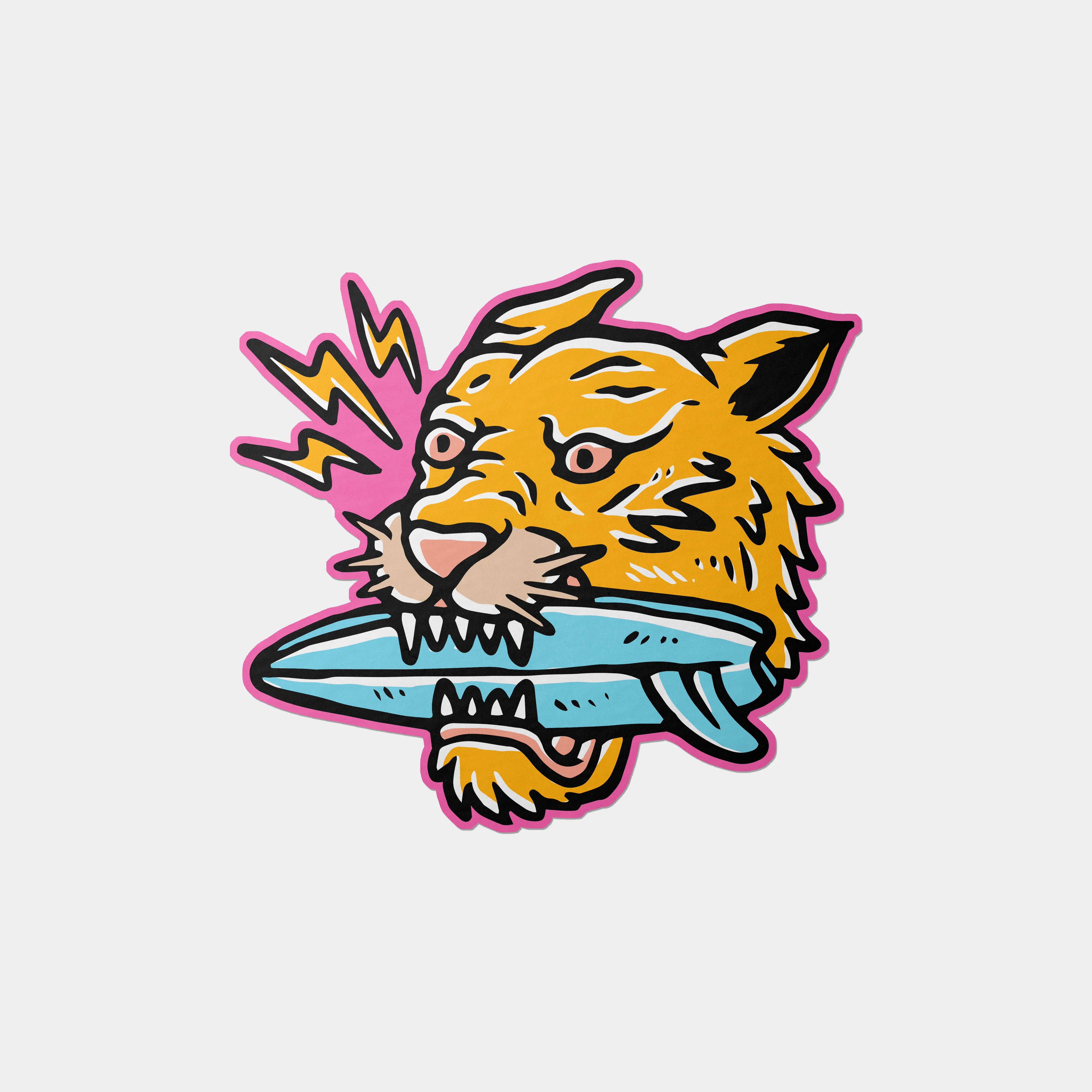 custom die-cut sticker product image
