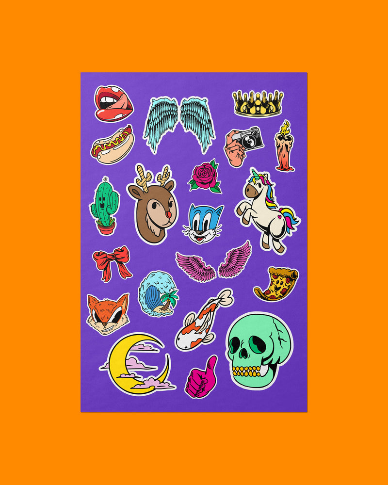 Custom Sticker Sheets