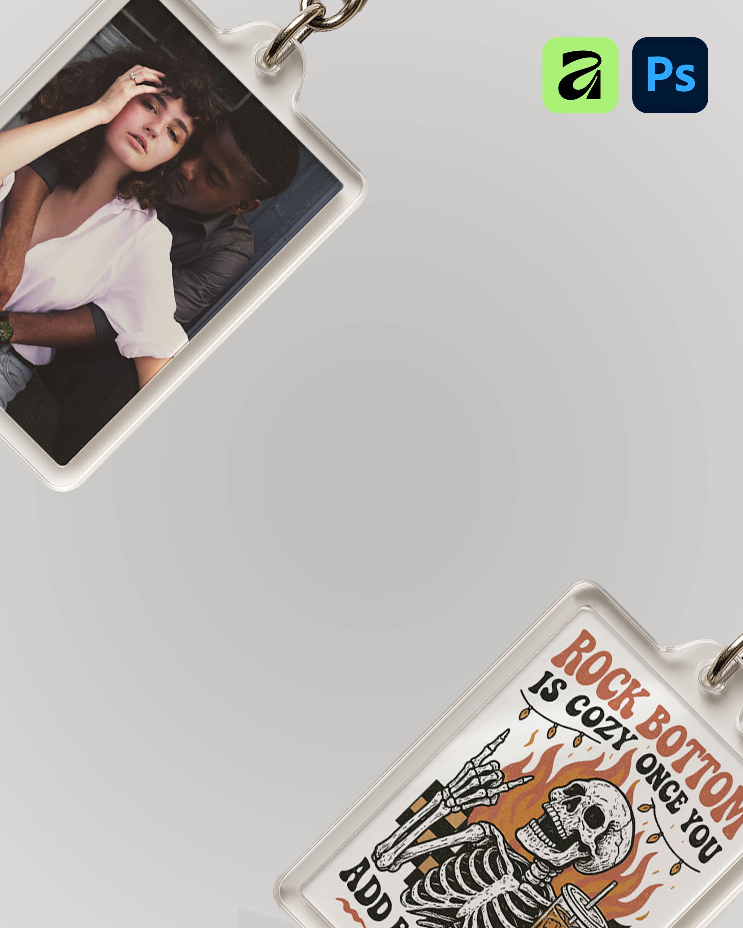 download keyring template